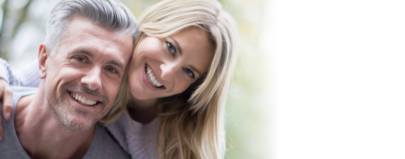smiling couple