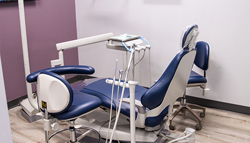 Woman relaxing after dental appointment